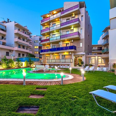Leonidas Hotel&Apartments Rethymno Exterior foto