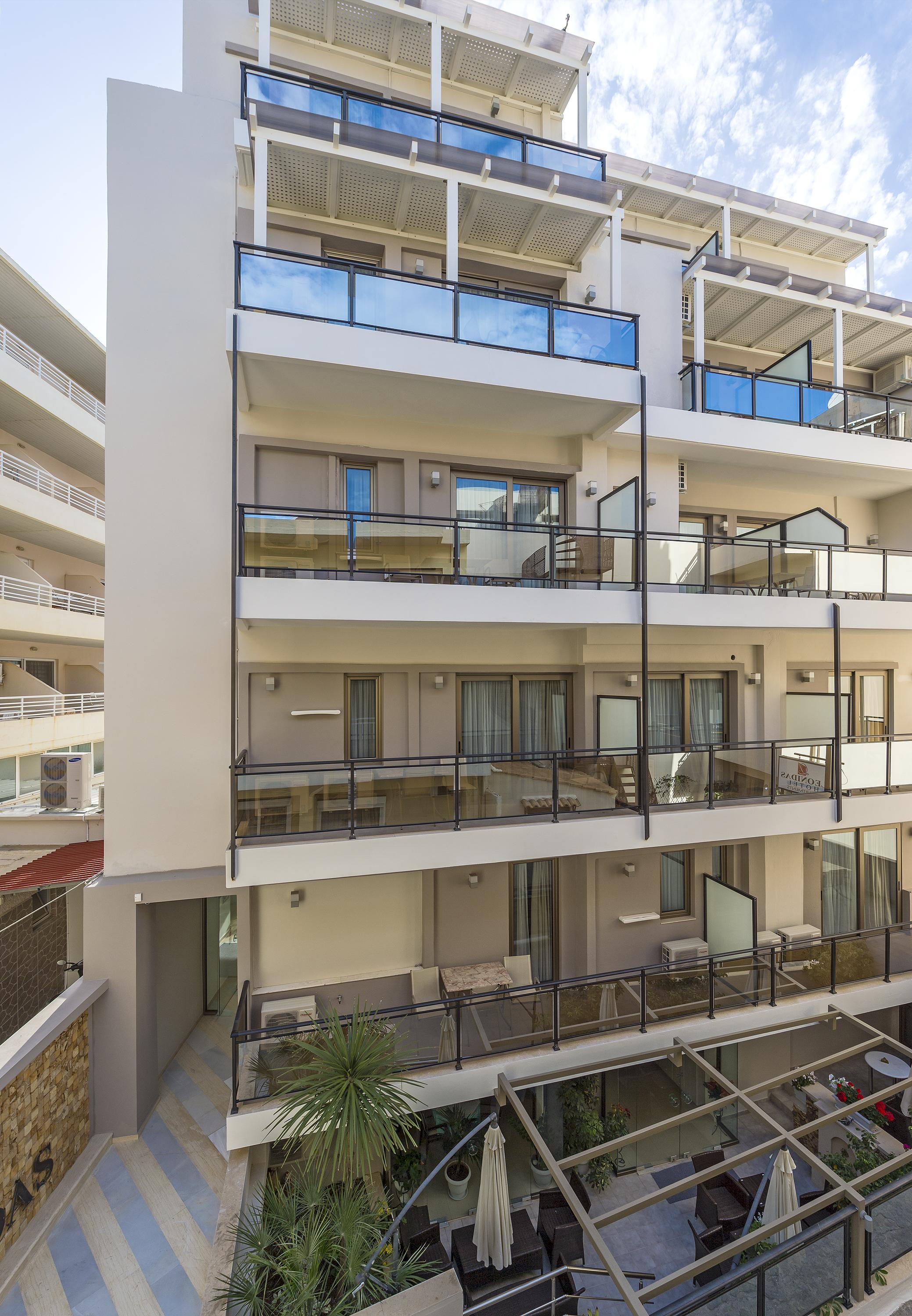 Leonidas Hotel&Apartments Rethymno Exterior foto